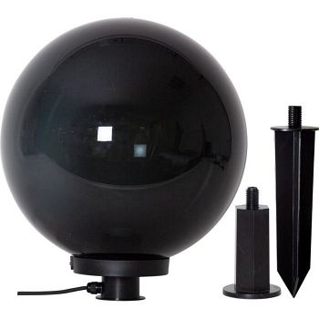 Monterollo Large Outdoor IP44 Black Transparent Spike Light 900203