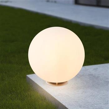 Monterolo 300MM IP65 White Round Polycarbonate Outdoor Floor lamp 98101