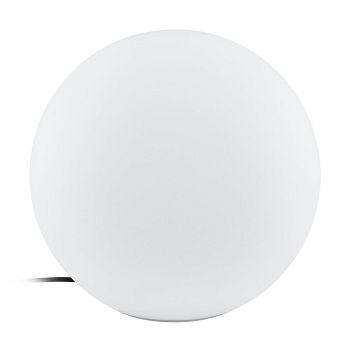 Monterolo 390MM IP65 White Globe Exterior Floor Lamp 98102