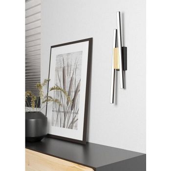 Panagria Black And Brown LED Wall Light 900491