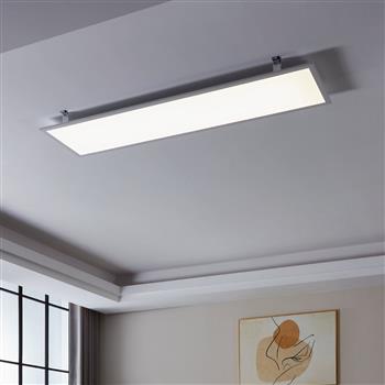 Rabassa Large White Rectangular LED Grid Flush Fitting 900939