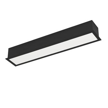 Salitta LED IP65 Black Recessed Outdoor Wall & Ceiling Light 900263
