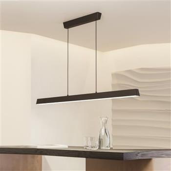 Simolaris-Z Black Finish RGB LED Smart Bar Pendant 99603