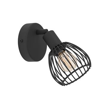 Sonnino Black Single Wall Spotlight 901038