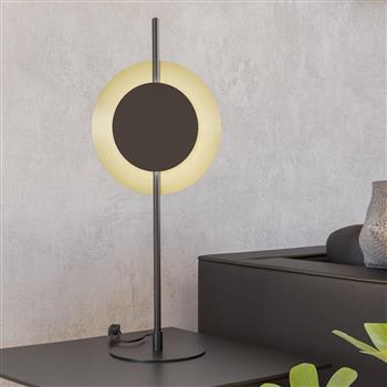 Tocina Brushed Brass And Black LED Table Lamp 900989