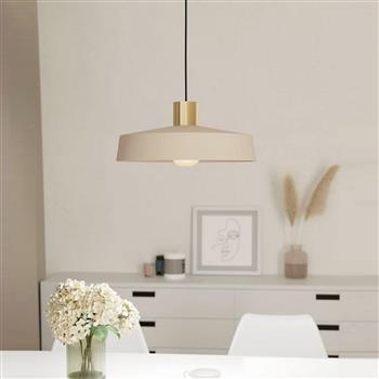 Valdiola Beige Single Pendant Light 900429