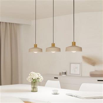 Valdiola Beige Three Light Pendant 900431