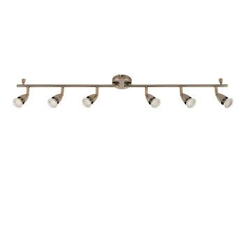 Amalfi 6 Head Adjustable Spot Bar