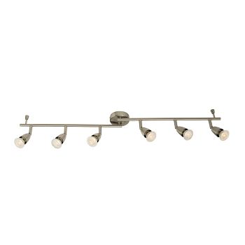 Amalfi 6 Head Adjustable Spot Bar