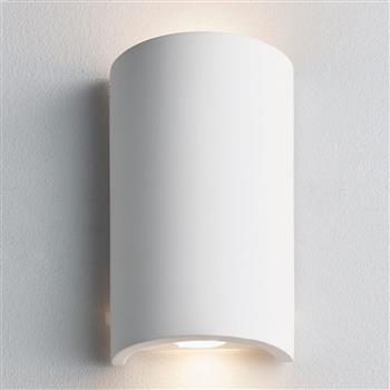 Crescent White LED Interior Wall Light 61636