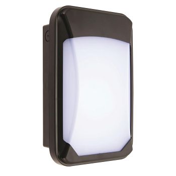 Lucca Mini IP65 Black Outdoor Microwave Sensor Light 77915