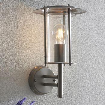 York Stainless Steel IP44 Rated Outdoor Wall Light 4478182