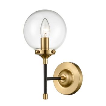 Attraction Antique Gold Single Arm Wall Light FL2409-1