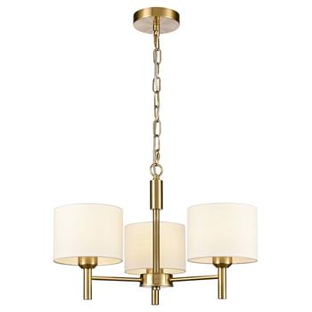 Barolo Aged Brass 3 Light Pendant FL2471-3