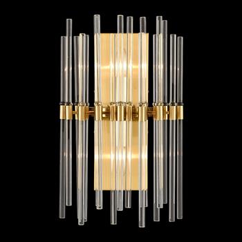 Celestial Aged Brass Wall Light FL2484-2