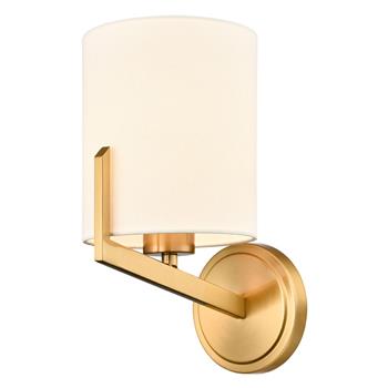 Clifton Aged Brass Wall Fitting FL2488-1