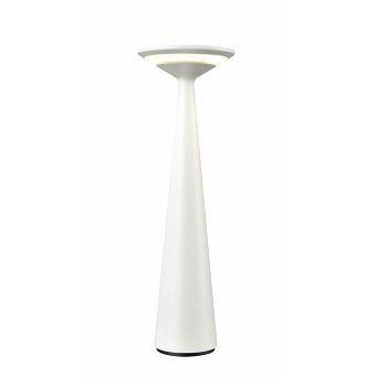 Delina White Outdoor Table Lamp FRA109