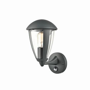 Fuera Charcoal Grey PIR Outdoor Wall Light EXT6637