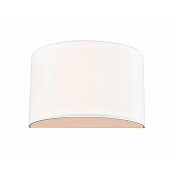 Lonnie Fabric & Perspex Curved Single Wall Light