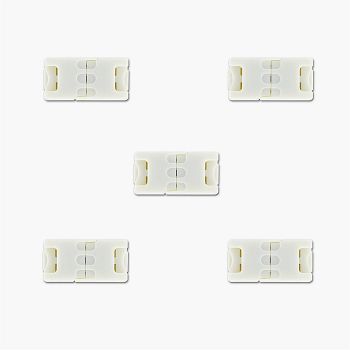 Integral 12v LED Strip Double Block Connector Pack of 5 ILSTAA019
