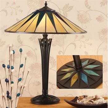Dark Star Tiffany Table Lamp 64045