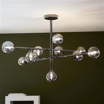 Cassinia Ten Light Ceiling Pendants