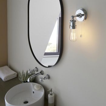 IP44 Polished Chrome Bathroom Wall Light Astelia-1