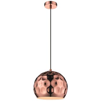 Chislehurst Copper Domed Ceiling Fitting CHIS025CP1PEND
