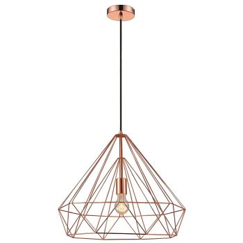 Merton Large Dual Double Cage Pendant Fitting 