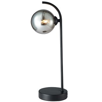 Otley Matt Black Touch Table Lamp OTLE015BL1TABL