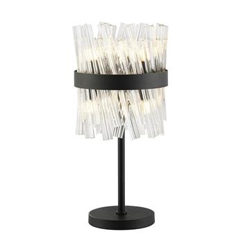 Boise Table Lamp Clear Glass Finish