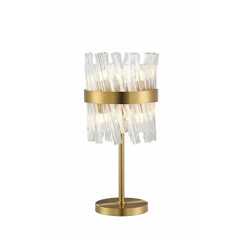 Boise Table Lamp Clear Glass Finish