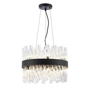 Boise Ten Light Pendant Clear Glass