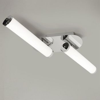 Provo IP44 2 Light LED Bathroom Ceiling Fitting