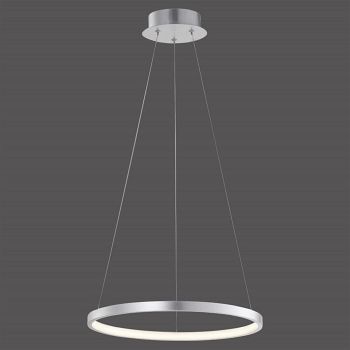 Circle LED Silver Finished LED Pendant 11522-21