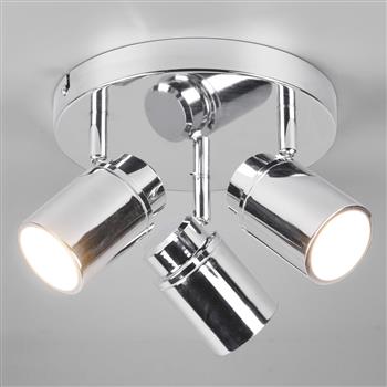 Angelo IP44 Bathroom Three Light Ceiling Spots