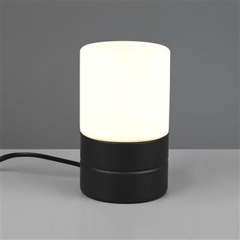 Ary 2 Metal Base And Opal Matt Glass Touch Table Lamp