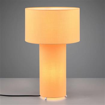 Bale Fabric Covered Dual Table Lamp