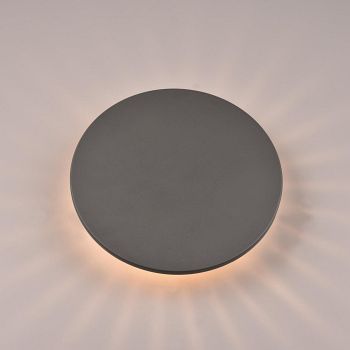 Belly IP54 Rated Anthracite LED Outdoor Wall Light 240660142