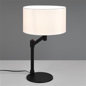 Cassio White Shade Switched Table Lamp