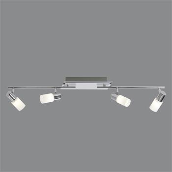 Clapton LED Chrome Ceiling Four Light Spot 821410405