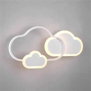 Cloudy Matt White LED Wall Light R62263131