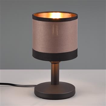 Davos Matt Black Touch Table Lamp R59551041