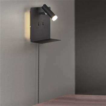 Element USB Dual-LED Wall Lights