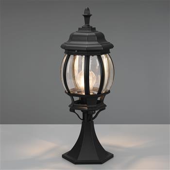 Elvo IP44 490mm Matt Black Outdoor Post Lamp 506960132