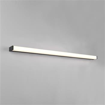 Fabio IP44 LED Large Matt Black Bathroom Wall Light