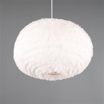 Furry 500mm White Ceiling Pendant R31581901