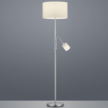Hotel Nickel Mother and Child Floor Lamps