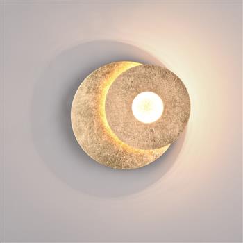 Leano Gold Finished LED Circular Wall Light 240310179