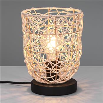 Lovis Natural Rattan Meshwork Table Lamp R51141036